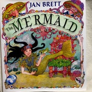 Mermaid kids story book.